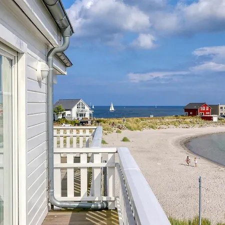 Weisse Strandvilla 56a Casa de Férias Olpenitz