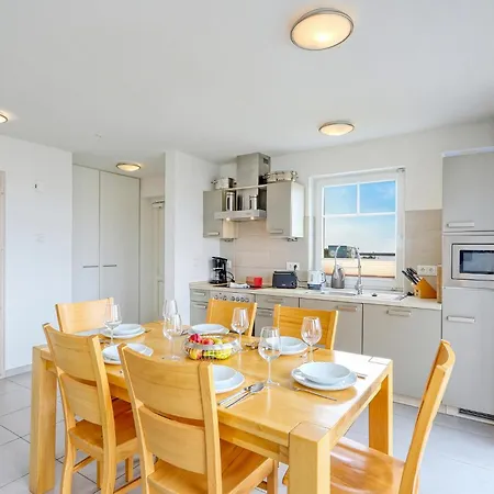 Weisse Strandvilla 56a Casa de Férias Olpenitz