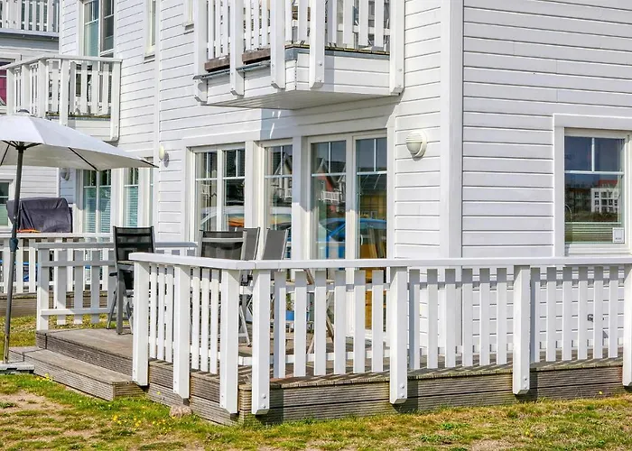 Weisse Strandvilla 56a Дом отдыха Ольпениц