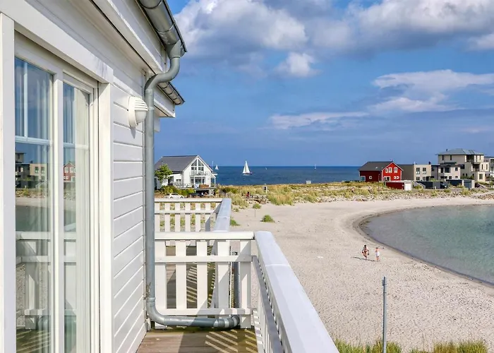 Weisse Strandvilla 56a Дом отдыха Ольпениц