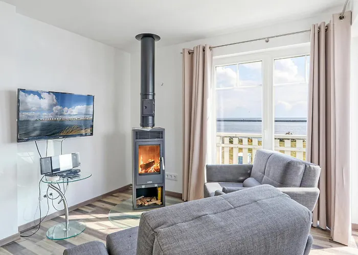 Weisse Strandvilla 56a Дом отдыха Ольпениц
